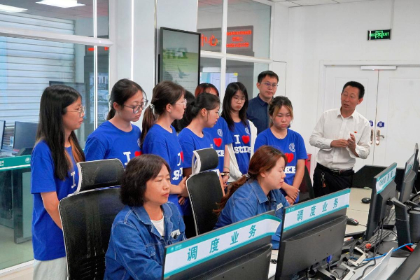 《新华网》国网武威供电公司：千里沪陇聚“电”力 “团”线连心致青春