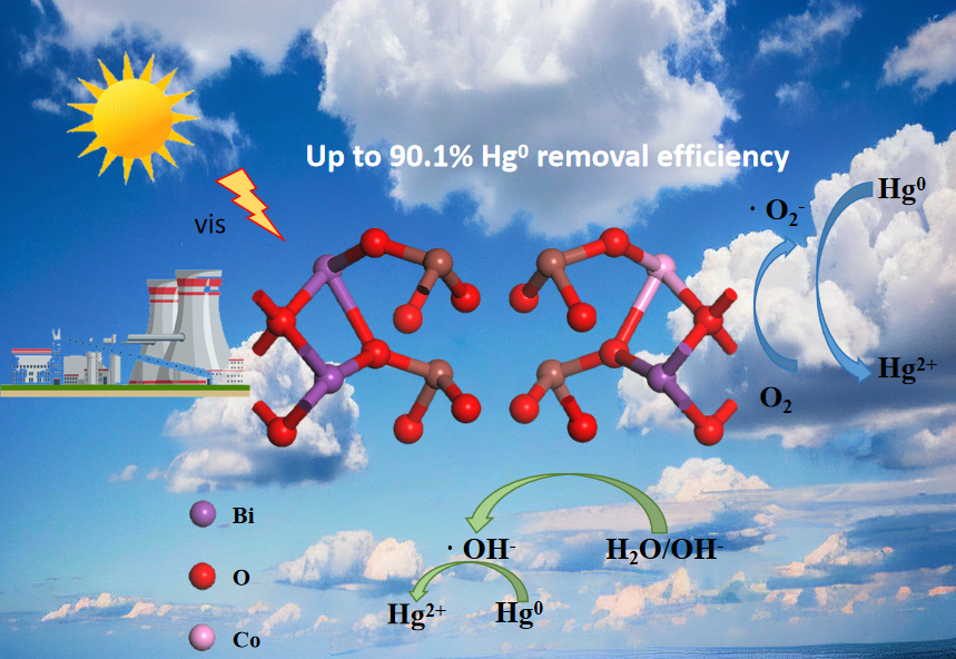 能机学院重金属污染控制催化剂研究成果取得重要进展