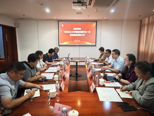 华北电力大学副校长檀勤良率队来校交流
