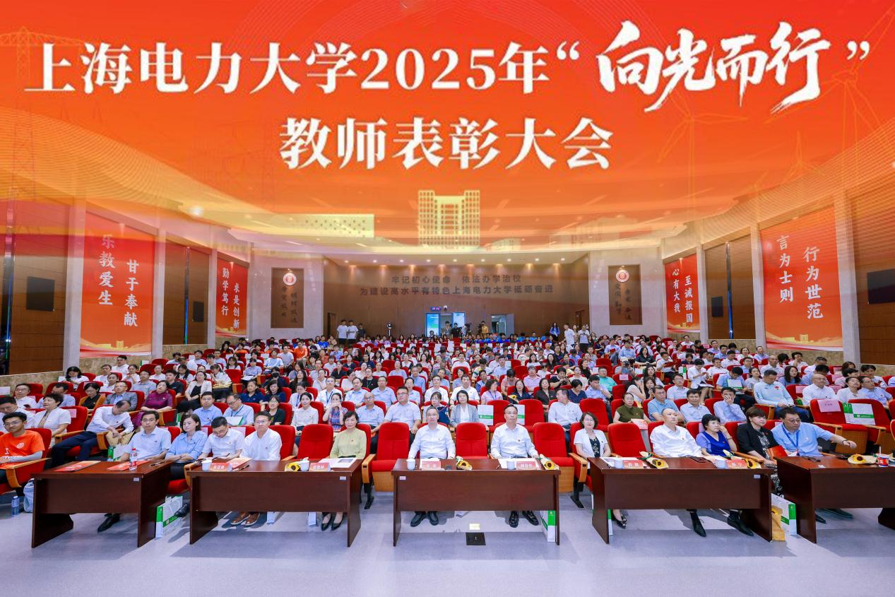 我校举行2025年“向光而行”教师表彰大会