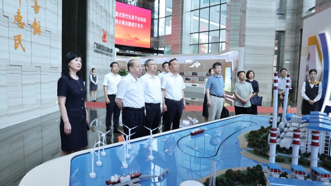 宋来、顾春华带队赴广东能源集团走访交流