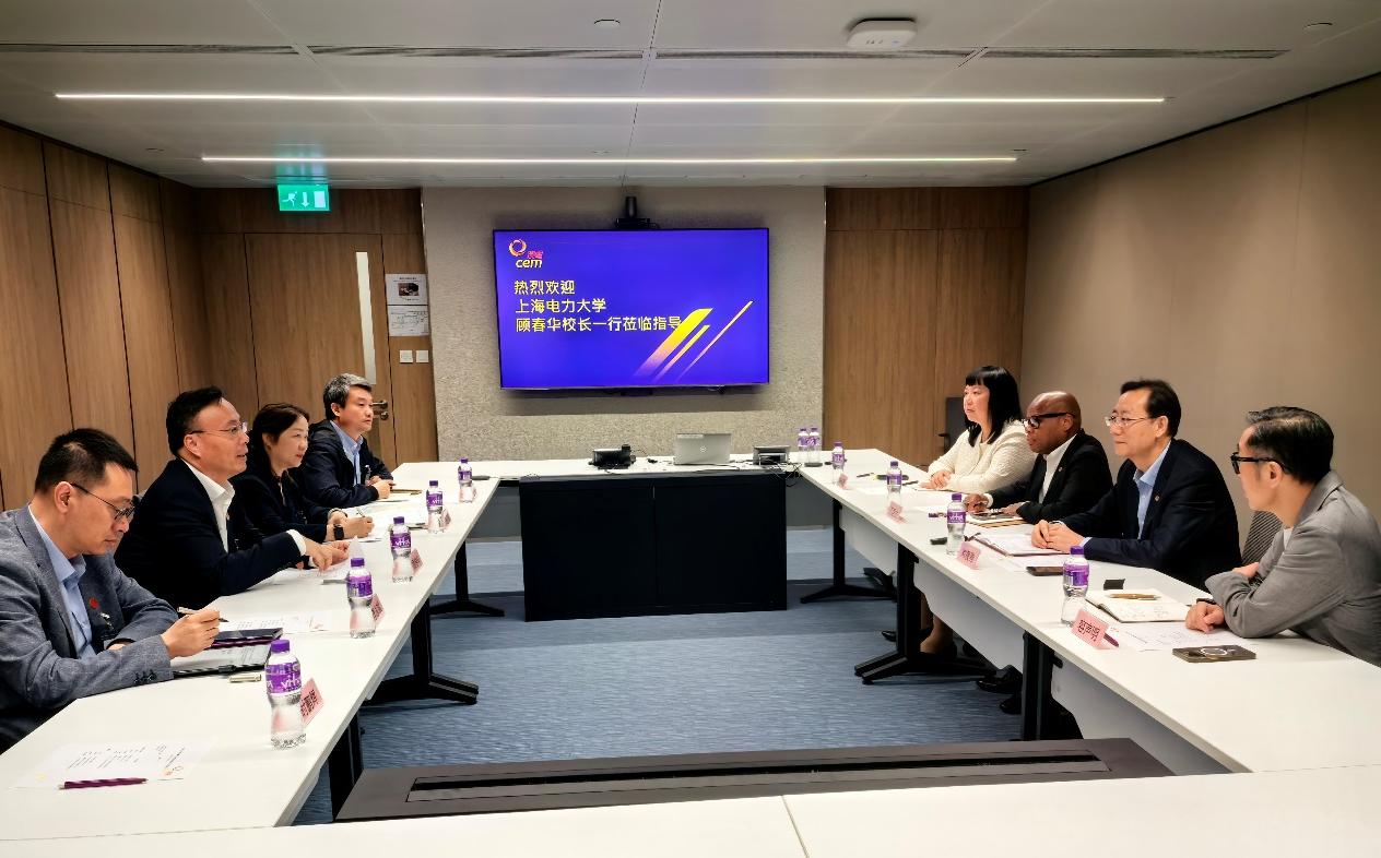 校长顾春华带队走访澳门电力股份有限公司
